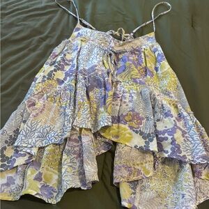 Anthropologie Multicolor Floral Camisole